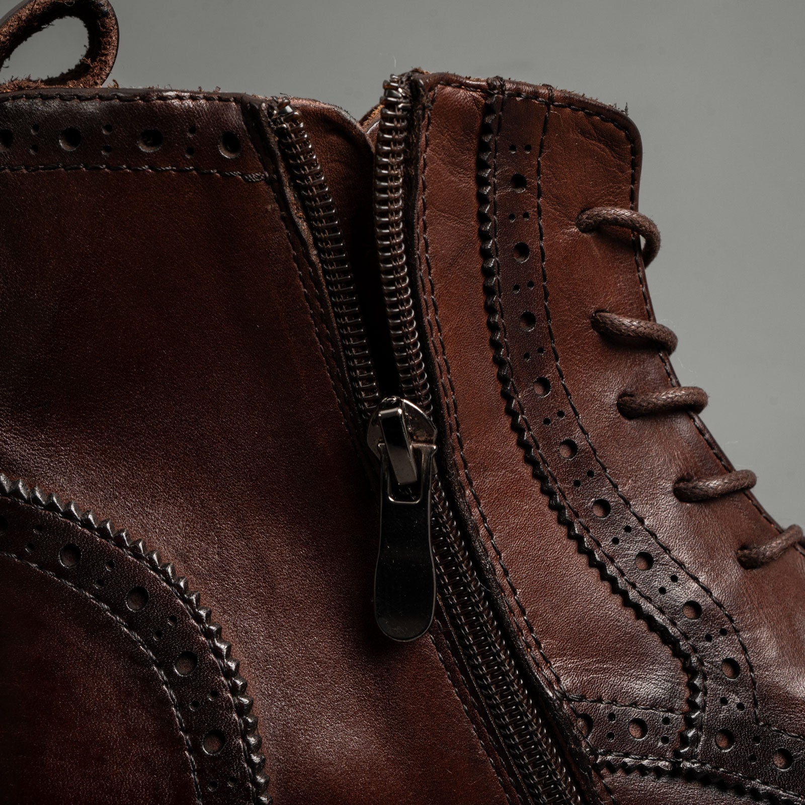 Goodyear Welted Wingtip Brogue Boots