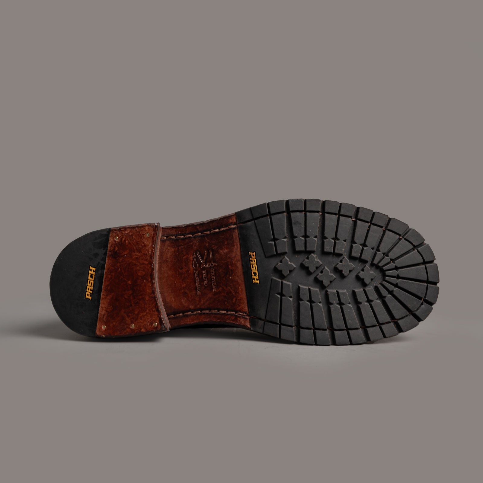 Washed Cowhide Leather Chelsea Boots