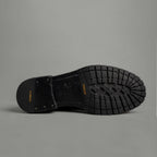 Midnight Navy Washed Leather Derby Shoes