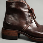Washed Shell Cordovan Cap Toe Boots
