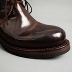 Washed Shell Cordovan Cap Toe Boots
