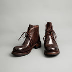 Washed Shell Cordovan Cap Toe Boots
