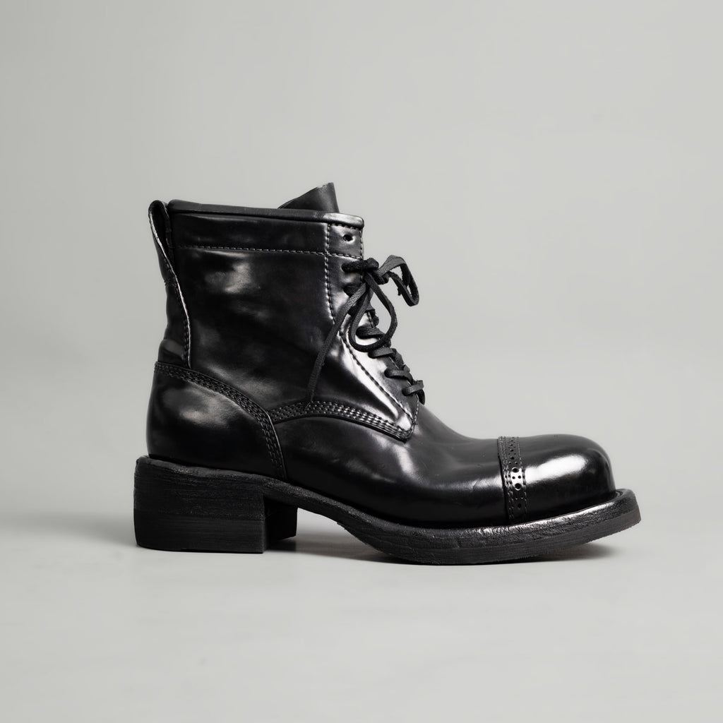 Brogue Cap Toe Cordovan Boots