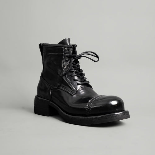 Brogue Cap Toe Cordovan Boots