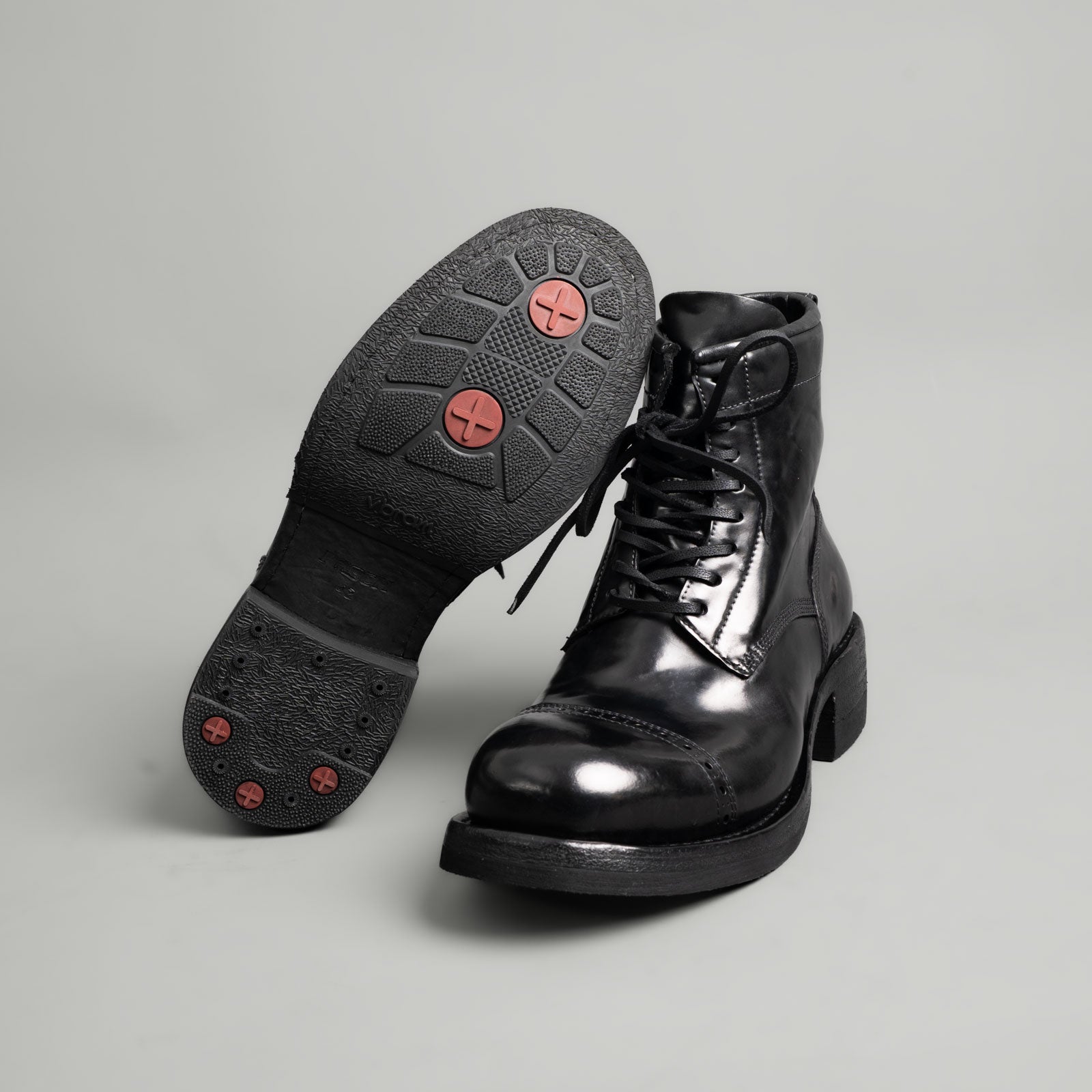 Brogue Cap Toe Cordovan Boots