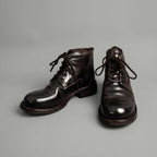 Washed Cordovan High-Top Chukka