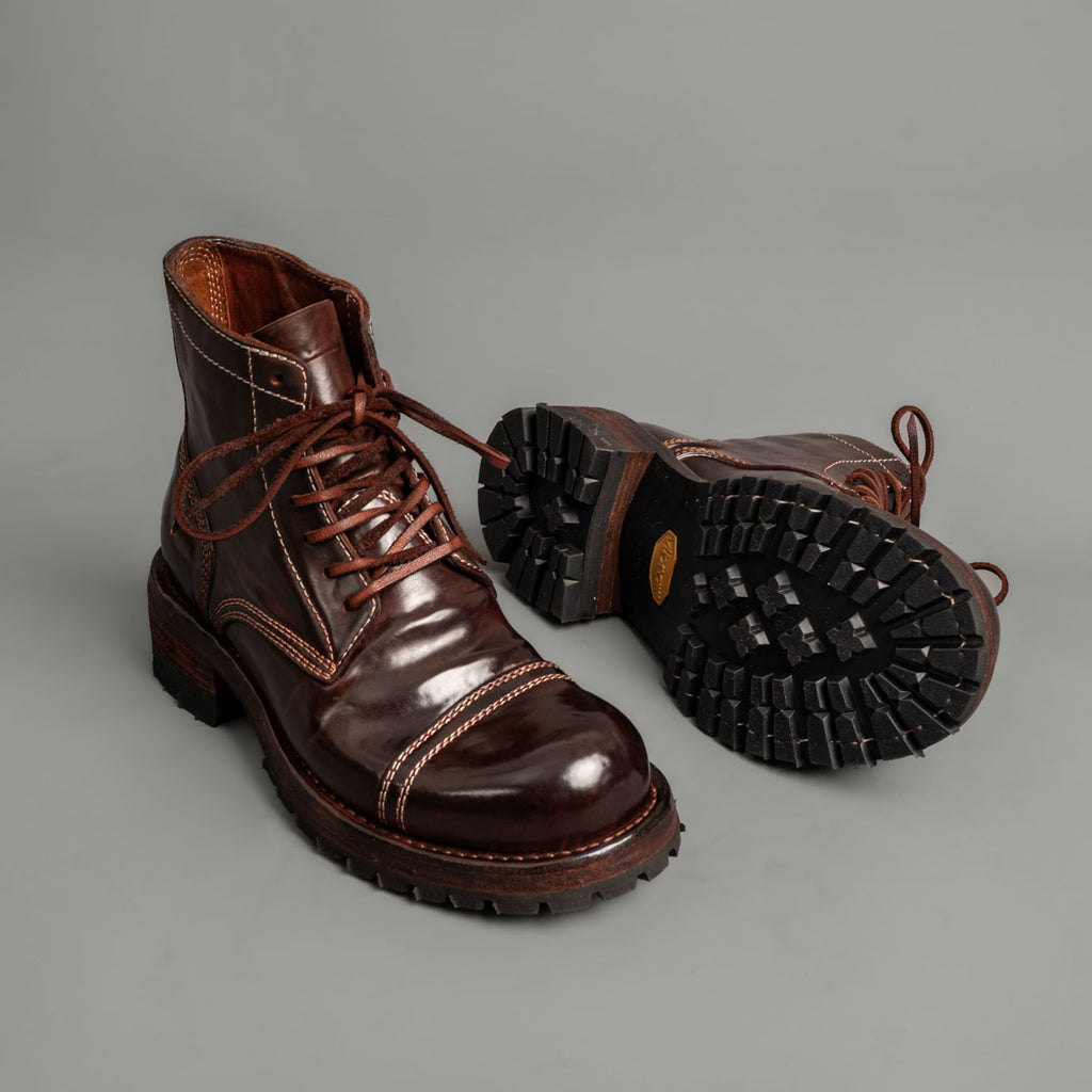 Washed Shell Cordovan Vibram Boots