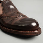Washed Cordovan Wingtip Slip-On
