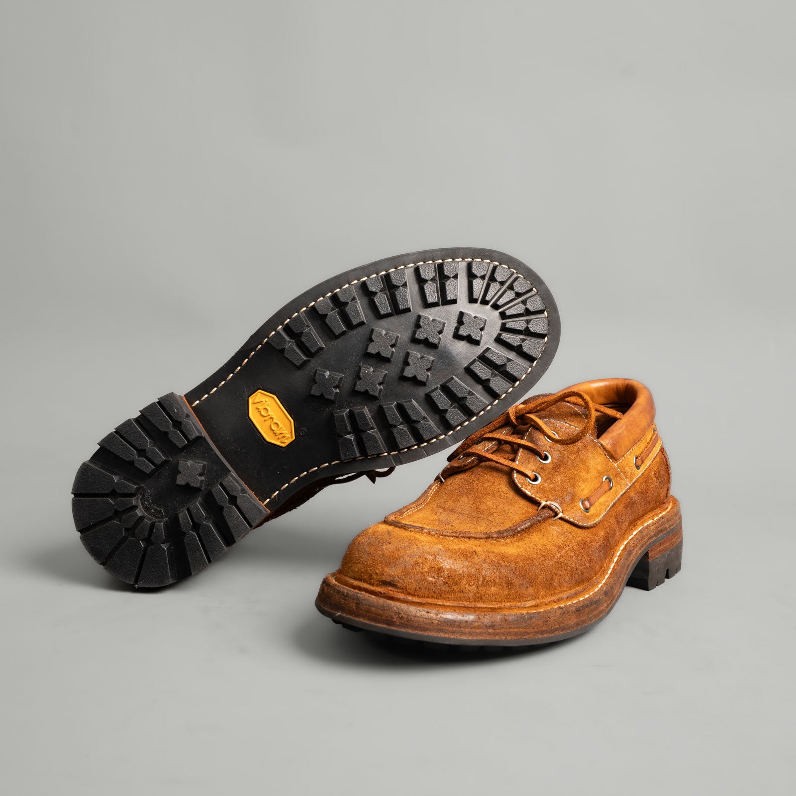 Washed Shell Cordovan Goodyear Loafers
