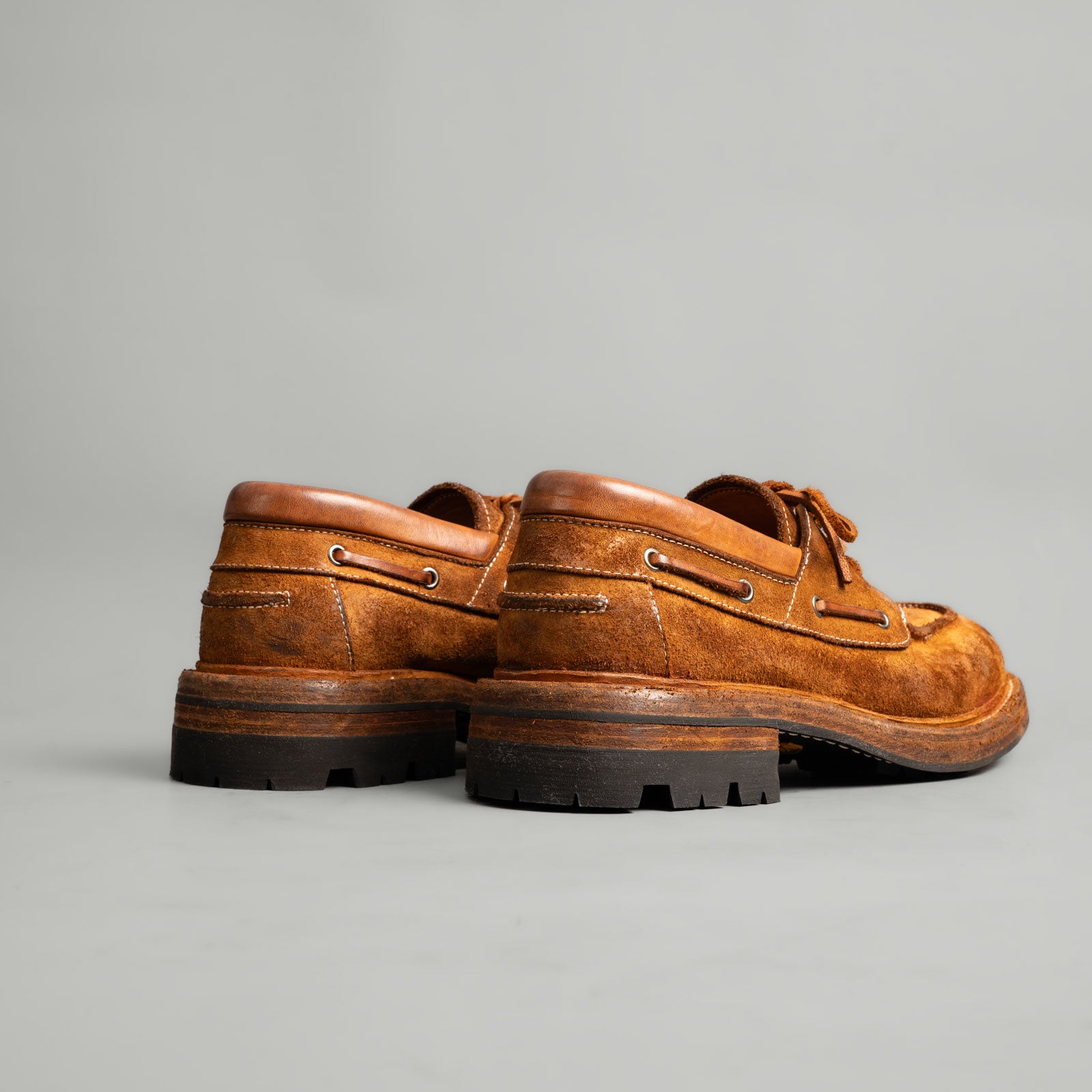 Washed Shell Cordovan Goodyear Loafers