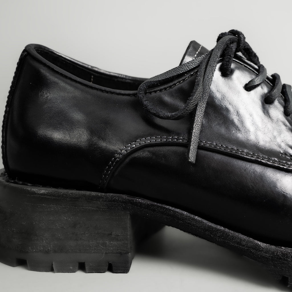 Chunky Sole Cordovan Derby